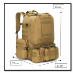 Mochila Táctica Militar 65 Litros - Imagen 2