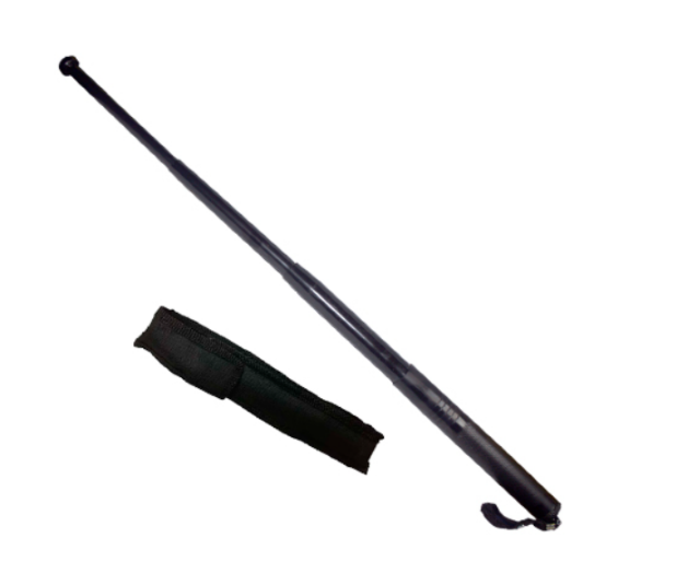 1 BASTON RETRACTIL DEFENSA PERSONAL 4 CUERPOS - Imagen 1