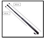 BASTON RETRACTIL DEFENSA PERSONAL 4 CUERPOS - Imagen 3