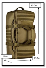 MOCHILA MALETA TÁCTICA