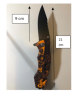 CUCHILLO DE ALETA PLEGABLE - Imagen 4