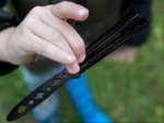 CUCHILLO DE MARIPOSA PLEGABLE PARA ENTRENAMIENTO - Imagen 3