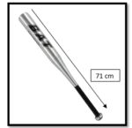 BATE DE BEISBOL ALUMINIO - Imagen 2