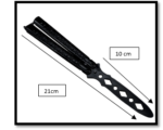 CUCHILLO DE MARIPOSA PLEGABLE PARA ENTRENAMIENTO - Imagen 4