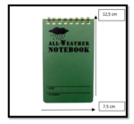 LIBRETA MILITAR IMPERMEABLE - Imagen 2