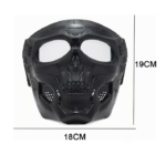 MÁSCARA CALAVERA TÁCTICA  DE CARA COMPLETA - Imagen 3