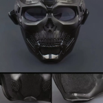 MÁSCARA CALAVERA TÁCTICA  DE CARA COMPLETA - Imagen 4