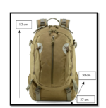 Mochila Simple Táctica Militar Outdoor - Imagen 3