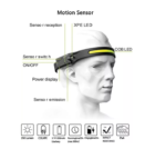 LINTERNA LED DE CABEZA CON SENSOR - Imagen 4