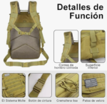 Mochila de Asalto 50 Litros - Imagen 5
