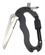 MOSQUETON MULTIFUNCION PARA SUPERVIVENCIA AL AIRE LIBRE - Imagen 4