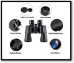 BINOCULAR  NEGRO DE   20 X 50 - Imagen 2